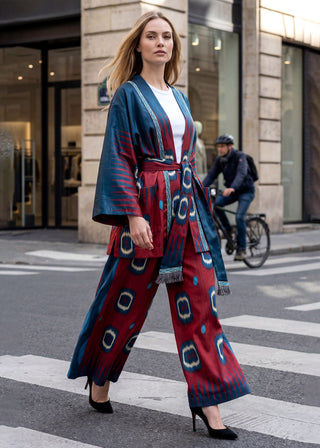 KIMONO JACKET WITH BELT