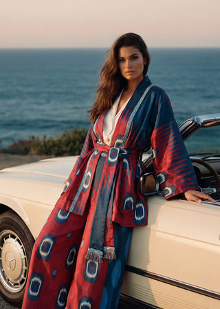 KIMONO JACKET WITH BELT