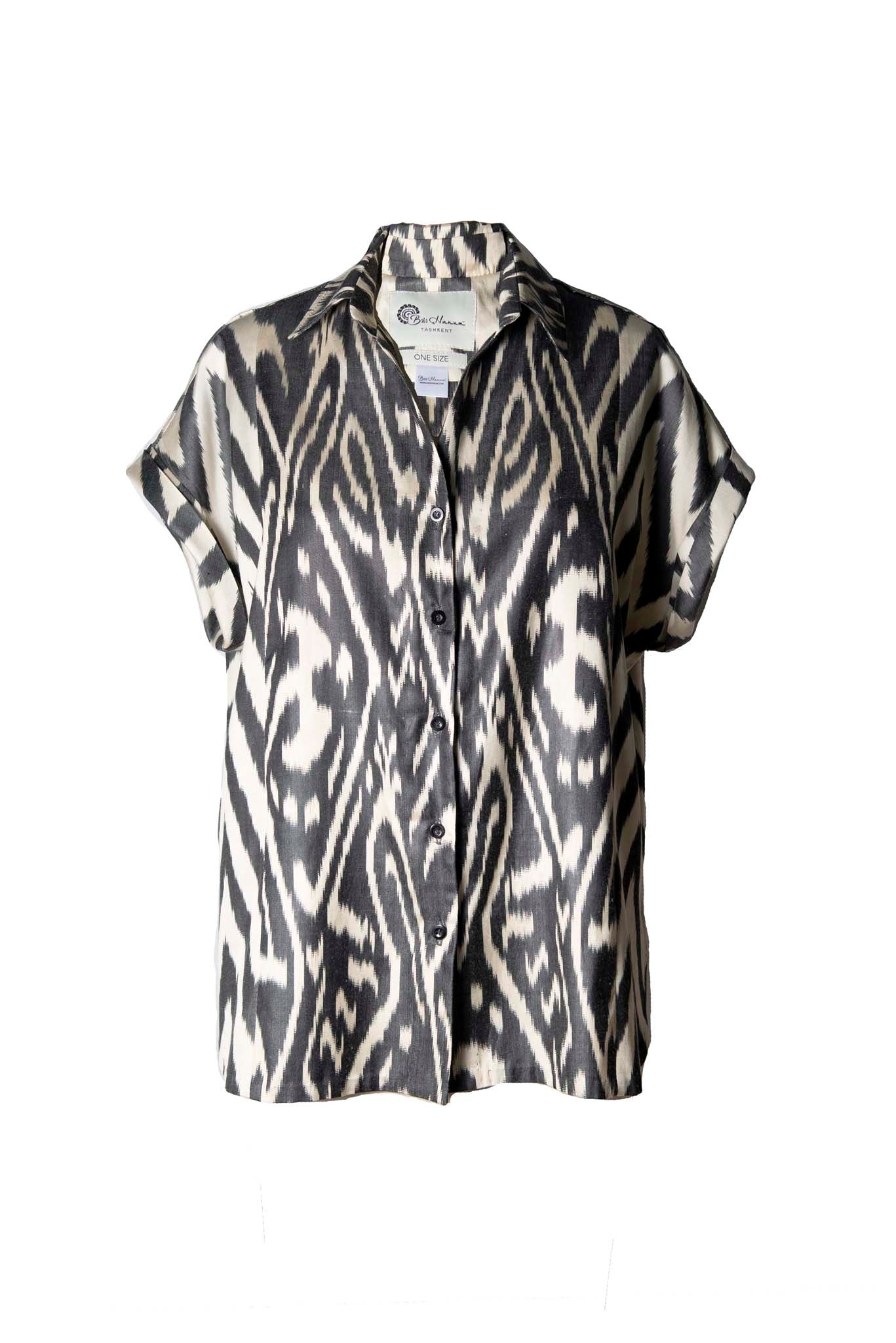 DROP SHOULDER COMBO SHIRT