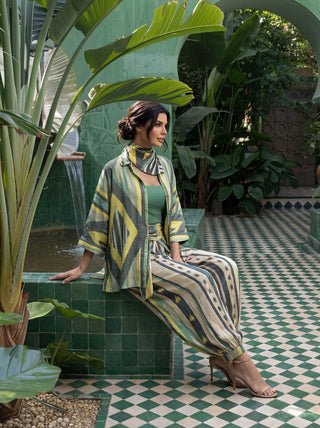 Silk Ikat Kimono Jacket IK94